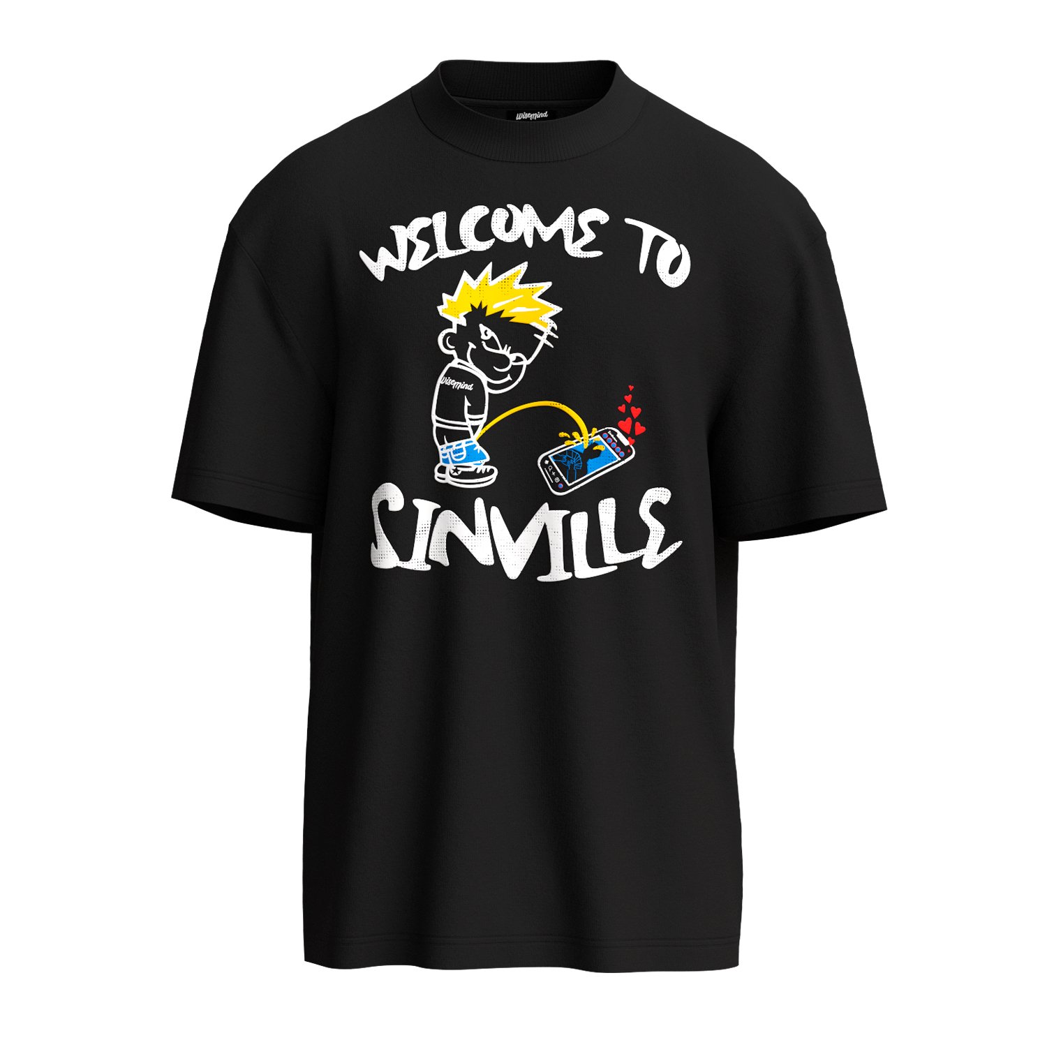 Welcome to Sinville Tee — WiseMindMovement Welcome to Sinville Tee — WiseMindMovement
